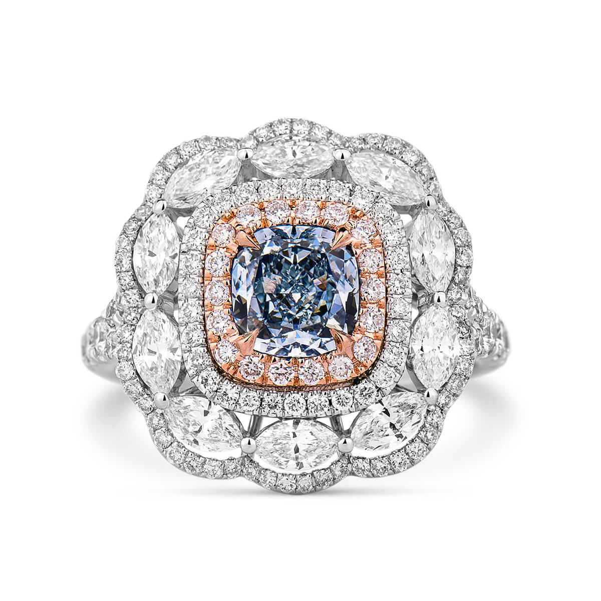 Coloured Diamond Ring